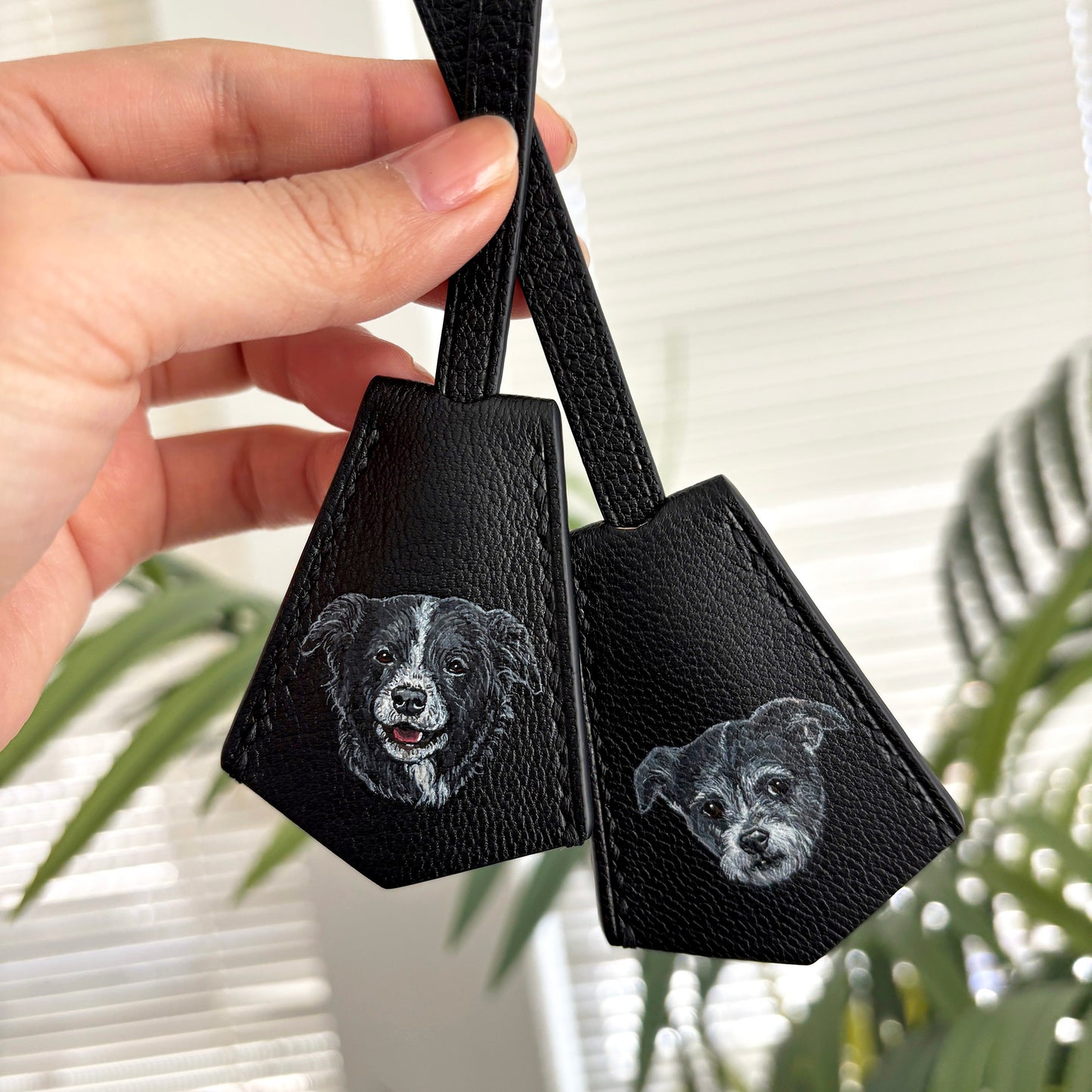 Chèvre pet bag charm