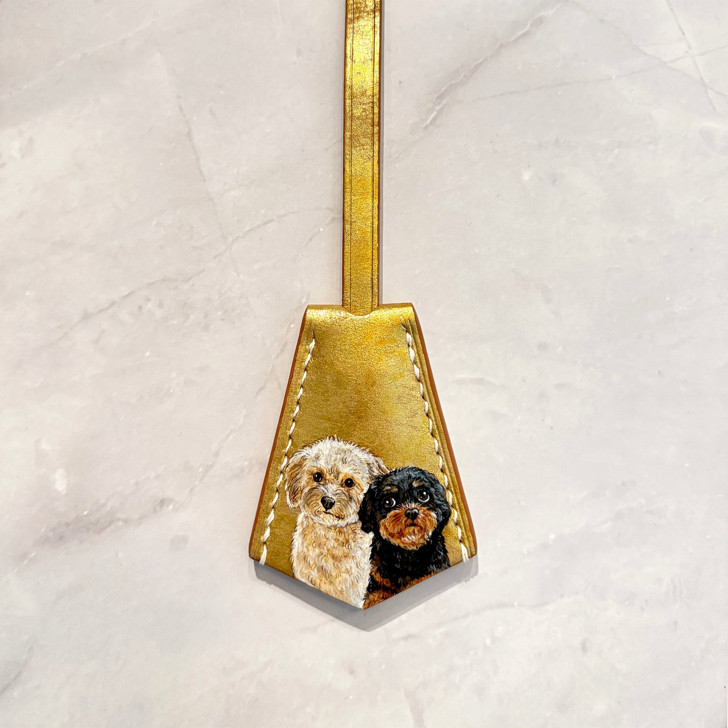 [2 Pets] Chèvre pet bag charm
