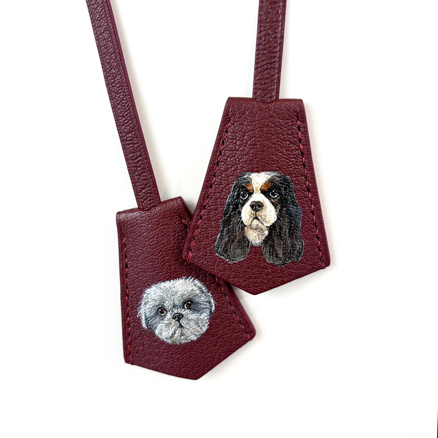 Chèvre pet bag charm_Colors