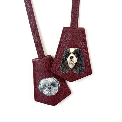 Chèvre pet bag charm_Colors