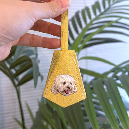 Chèvre pet bag charm_Colors