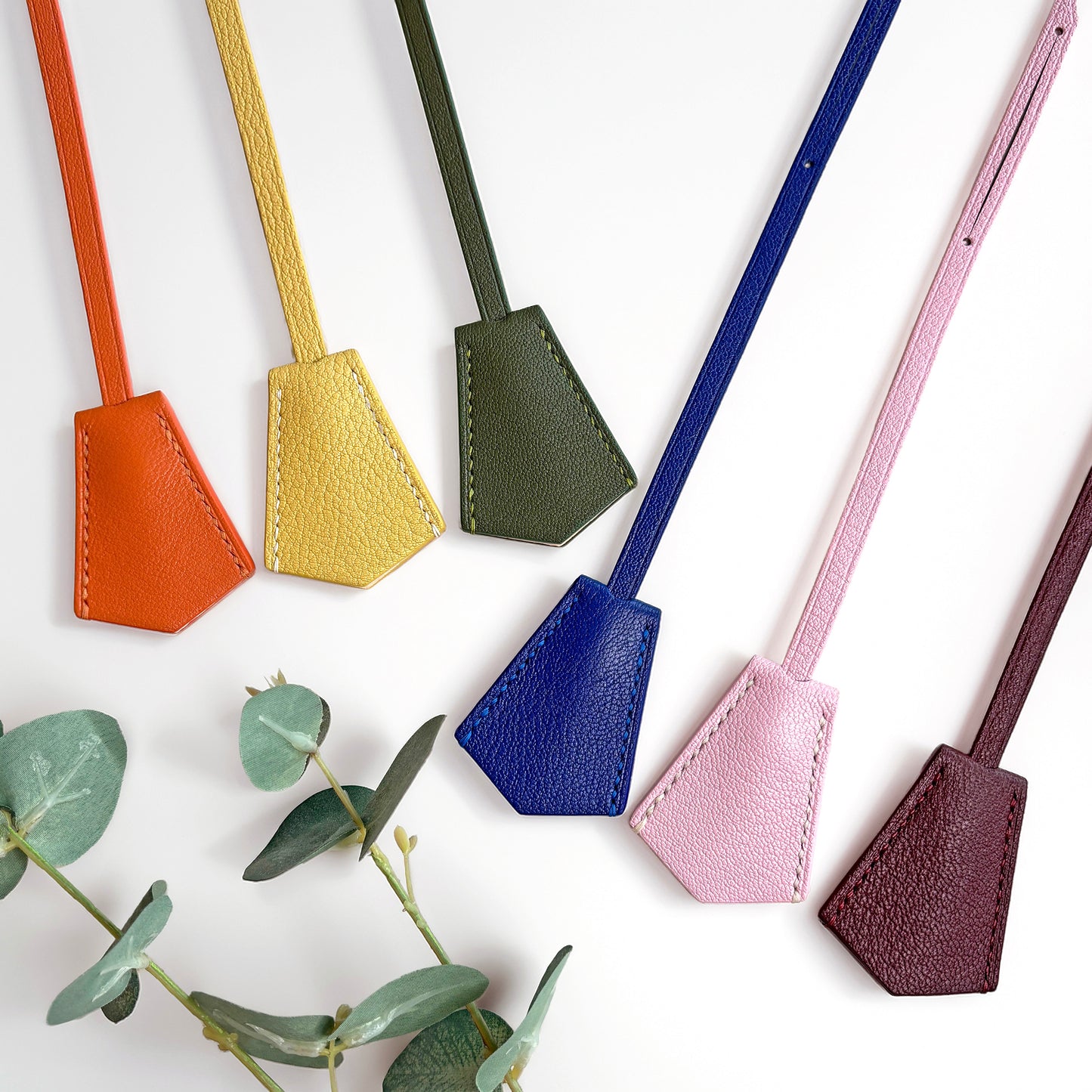 Chèvre pet bag charm_Colors