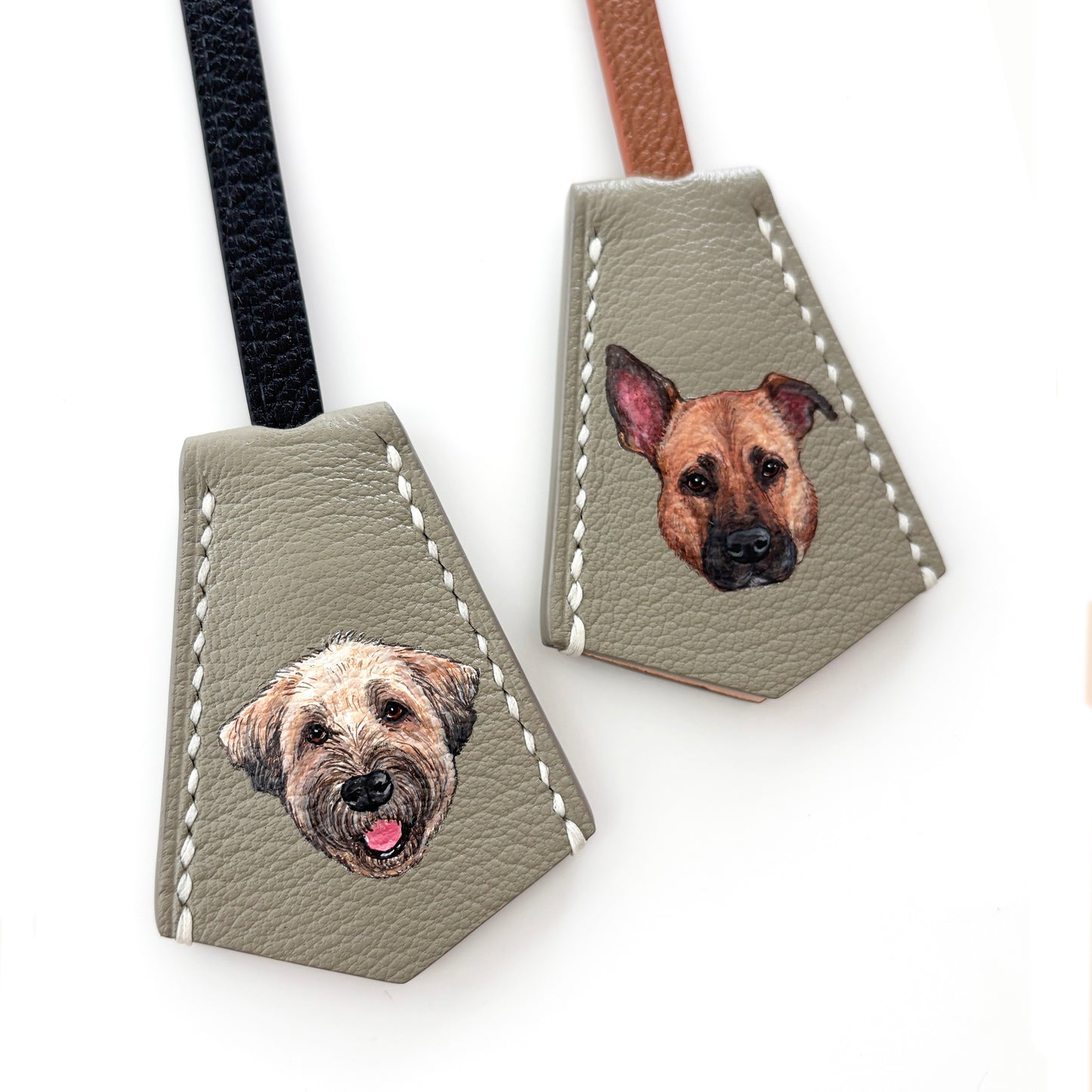 Chèvre pet bag charm