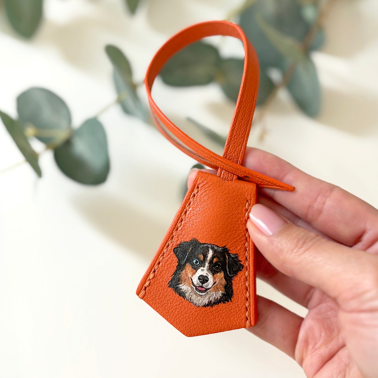 Chèvre pet bag charm_Colors